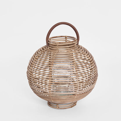 Eva Rattan Lantern Small