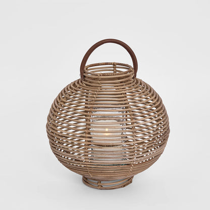 Eva Rattan Lantern Small