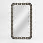 Adina Bone Inlay Mirror Grey/White