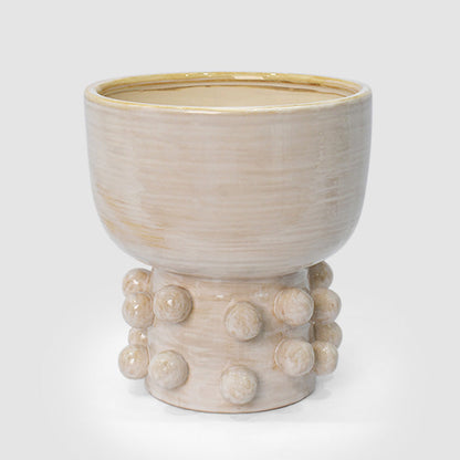 Hector Bobble Planter Large Natural 31cm