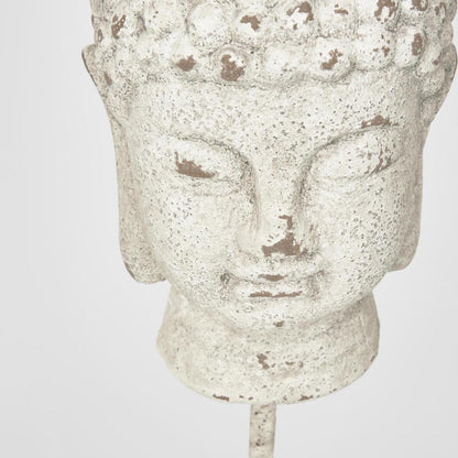 Cement Buddha on Stand