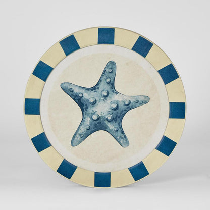 Seashells Round Wall Art