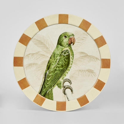Parrots Round Wall Art