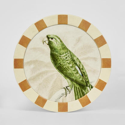Parrots Round Wall Art
