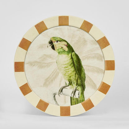 Parrots Round Wall Art