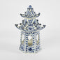 Pagoda Statue Blue and White