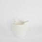 Luna Short Vase White