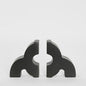 Loop Bookends Black