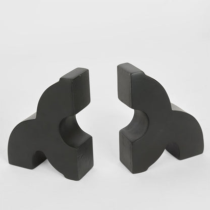 Loop Bookends Black