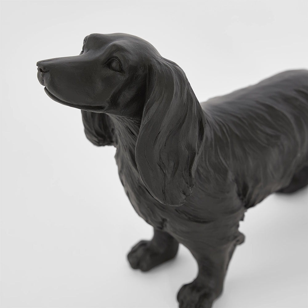 Coco Dachshund? Sculpture Black
