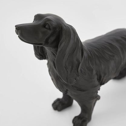 Coco Dachshund? Sculpture Black