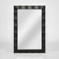 Facet Rectangle Mirror 60x90cm Black