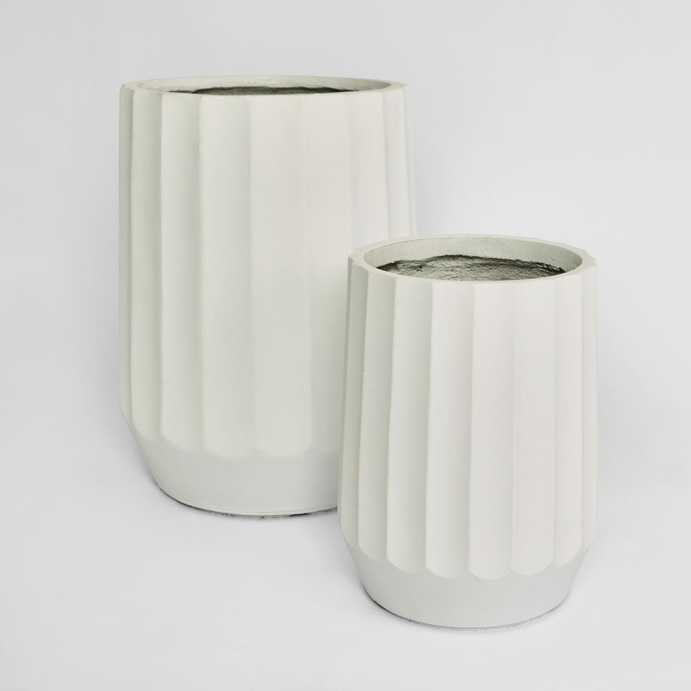 Ripple Planter White