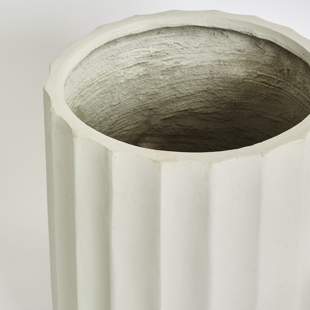 Ripple Planter White