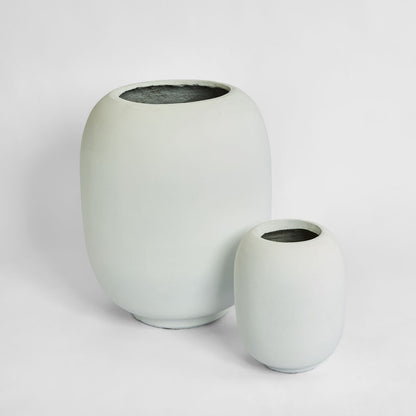 Sphere Tall Planter White