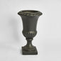 Rosette Tall Urn Black