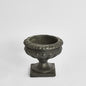 Rosette Wide Urn Black
