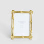 Luxe Bamboo 5 x 7  Photo Frame Gold