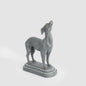 Lino Dog Sculpture Black