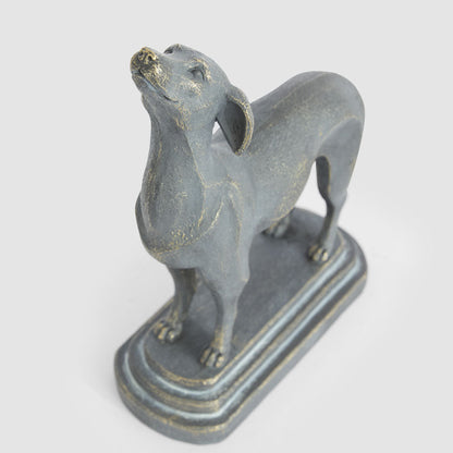 Lino Dog Sculpture Black