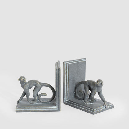 Caesar? Monkey Bookends Black