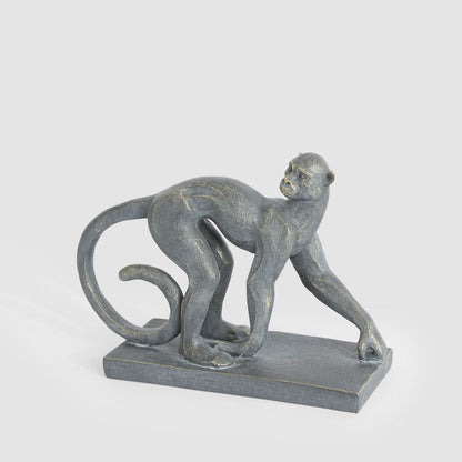 Caesar? Monkey Sculpture Black