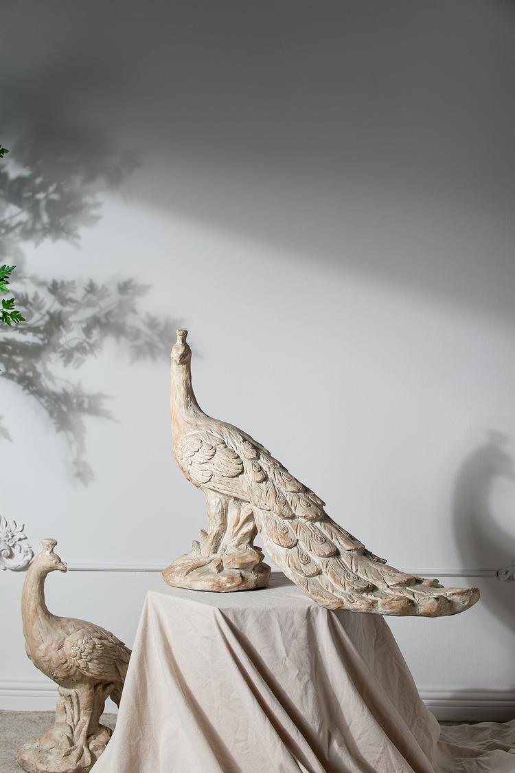 Arbour Peacock Sculpture