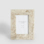 Mist 4 x 6 Resin Photo Frame Beige