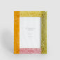 Dawn 5 x 7 Resin Photo Frame Orange & Green