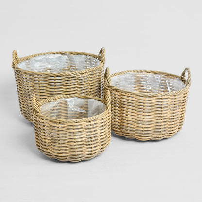 Saguaro Basket PE Rattan