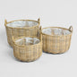 Saguaro Basket PE Rattan