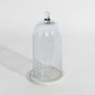 Franche Candle Cloche Marble White