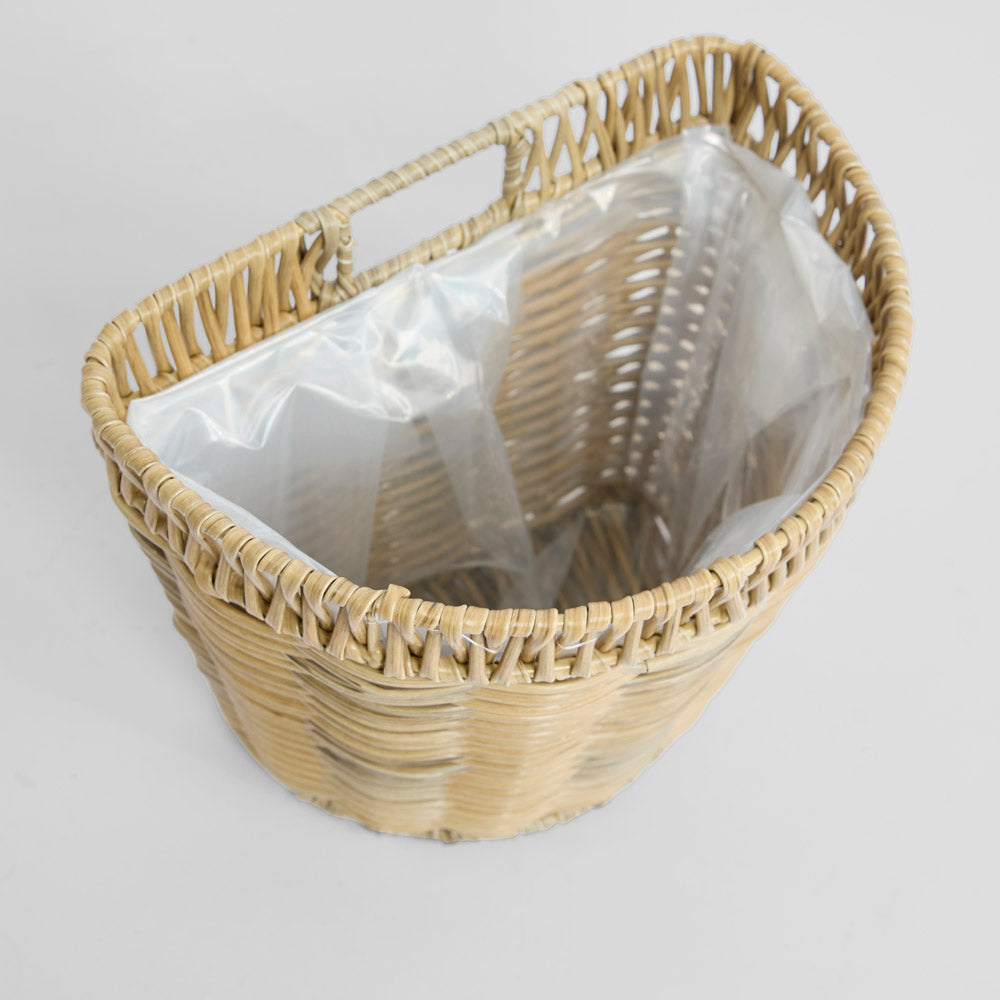 Mette Wall Hanging Basket PE Rattan
