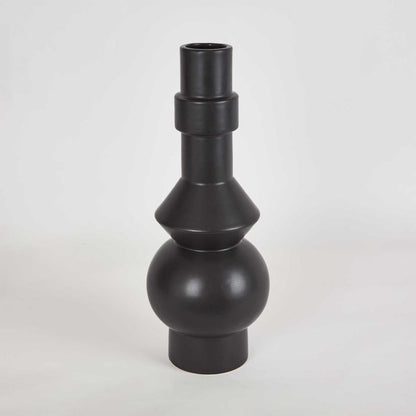 Jackson Ceramic Vase Black