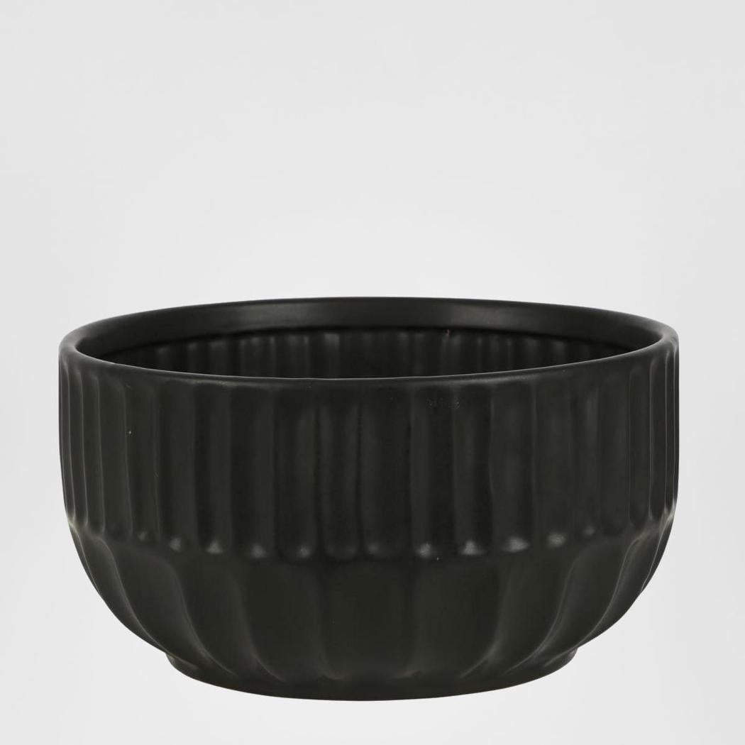 Kartun Ceramic Bowl Black