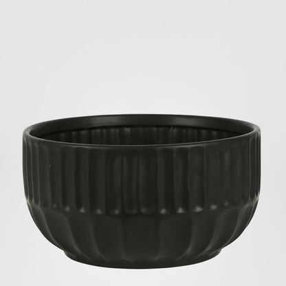 Kartun Ceramic Bowl Black