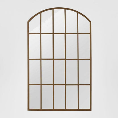 Bordeaux Outdoor Garden Mirror Rust