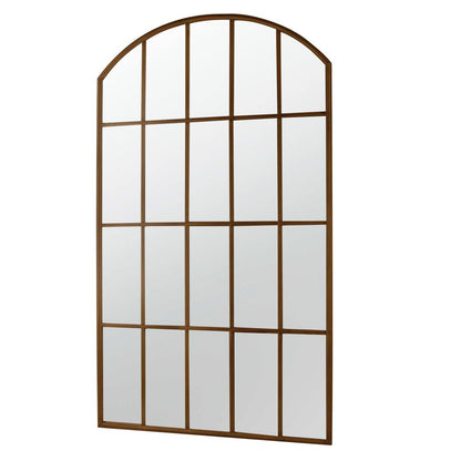 Bordeaux Outdoor Garden Mirror Rust