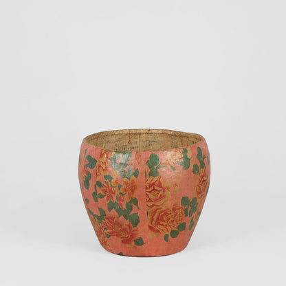 Nolan Vintage Papier Mache Bucket