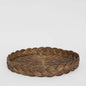 Twill Rattan Tray Brown