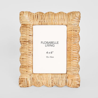 Mina 5 x 7  Rattan Photo Frame Natural