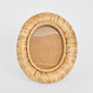 Casa 4 x 6 Rattan Oval Photo Frame Natural