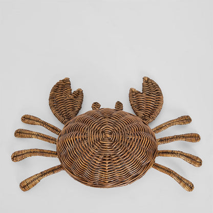 Milo The 4 x 6 Rattan Crab Brown