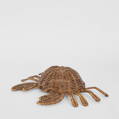 Milo The 4 x 6 Rattan Crab Brown