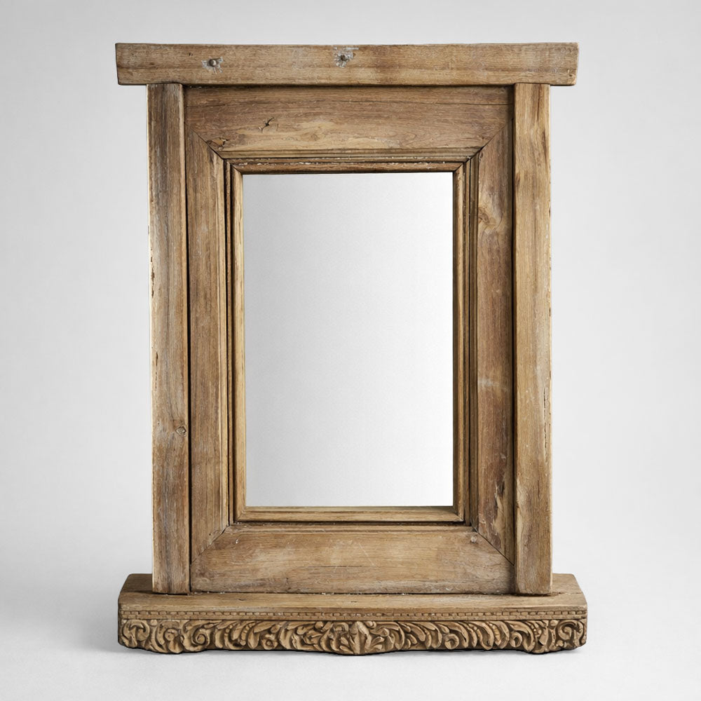 Ajantha Wooden Window Mirror Large