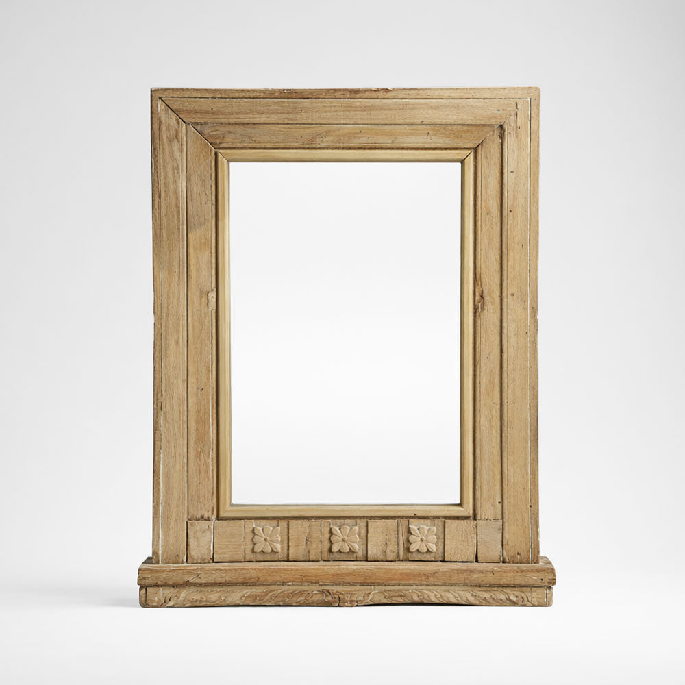 Ajantha Wooden Window Mirror Small