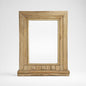 Ajantha Wooden Window Mirror Small