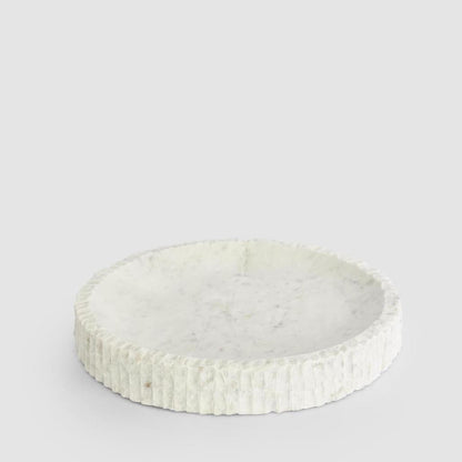 Cici Ribbed Marble Bowl Large