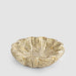 Oro Scallop Bowl Butterscotch Marble