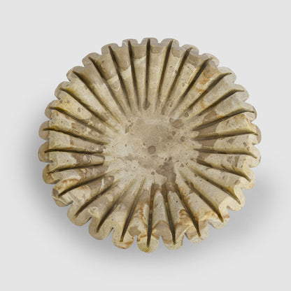 Oro Wave Bowl Butterscotch Marble
